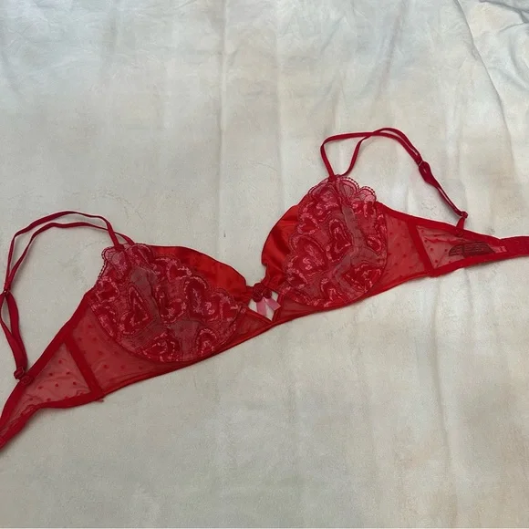 New! For Love And Lemons Heartbeat Underwire Bra Size 34DD 51131